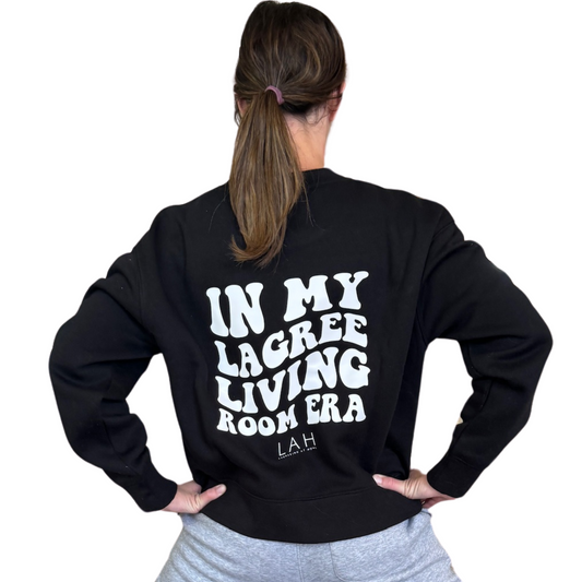 In My Lagree Living Room Era Sweatshirt - Black